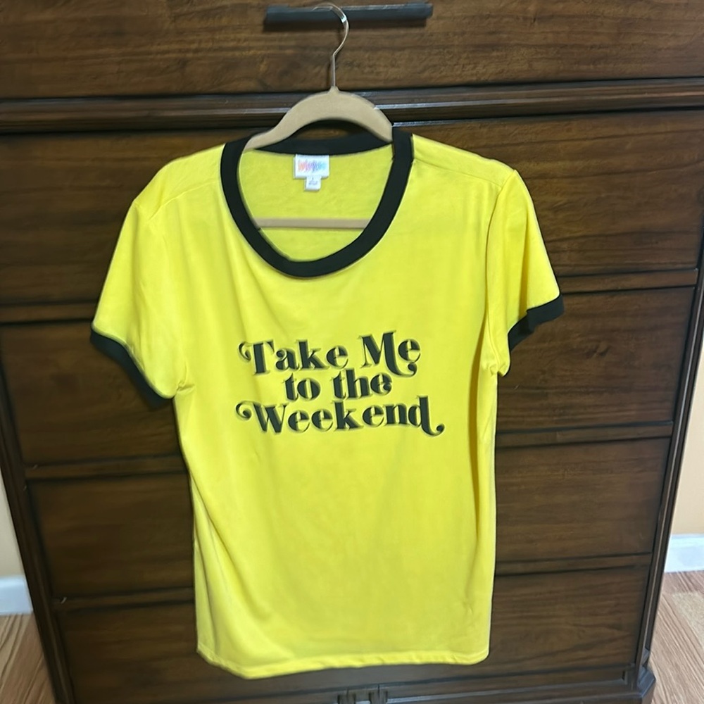 Lularoe Liv Tee Size Large